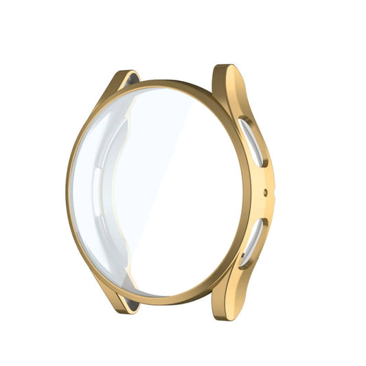 For Samsung Galaxy Watch6 40mm ENKAY Hat-Prince Full Coverage Electroplated Soft TPU Case with Screen Protection(Gold) - Watch Cases by ENKAY | Online Shopping South Africa | PMC Jewellery