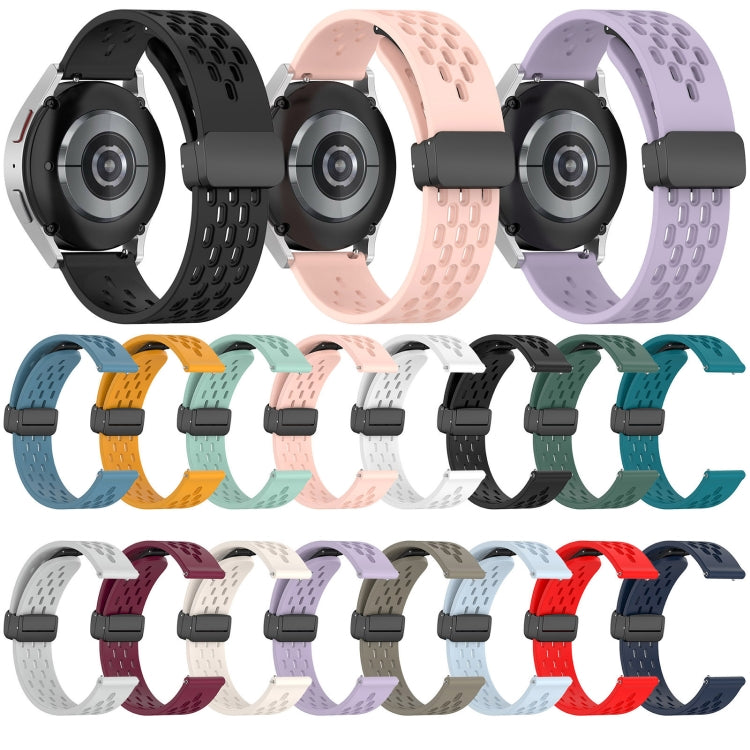For Amazfit GTR 4 Pro 22mm Folding Magnetic Clasp Silicone Watch Band(Blue) - free shipping - PMC TechLife - Order now!