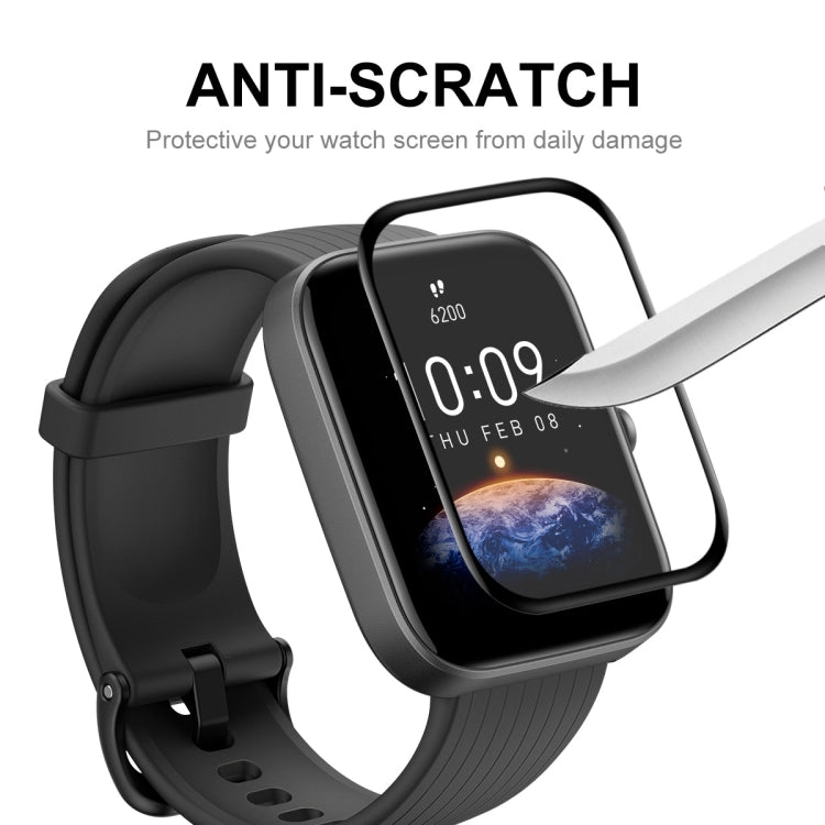 For Amazfit Bip 5 / Bip 5 Pro 5pcs ENKAY 3D Full Coverage Soft PC Edge PMMA HD Screen Film - Screen Protector by ENKAY | Online Shopping South Africa | PMC TechLife | Buy Now Pay Later Mobicred