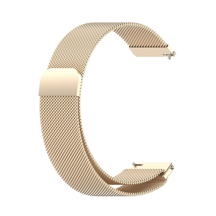 For Huawei Watch GT4 41mm Milan Magnetic Steel Mesh Watch Band(Champagne) - Watch Bands by PMC Jewellery | Online Shopping South Africa | PMC Jewellery