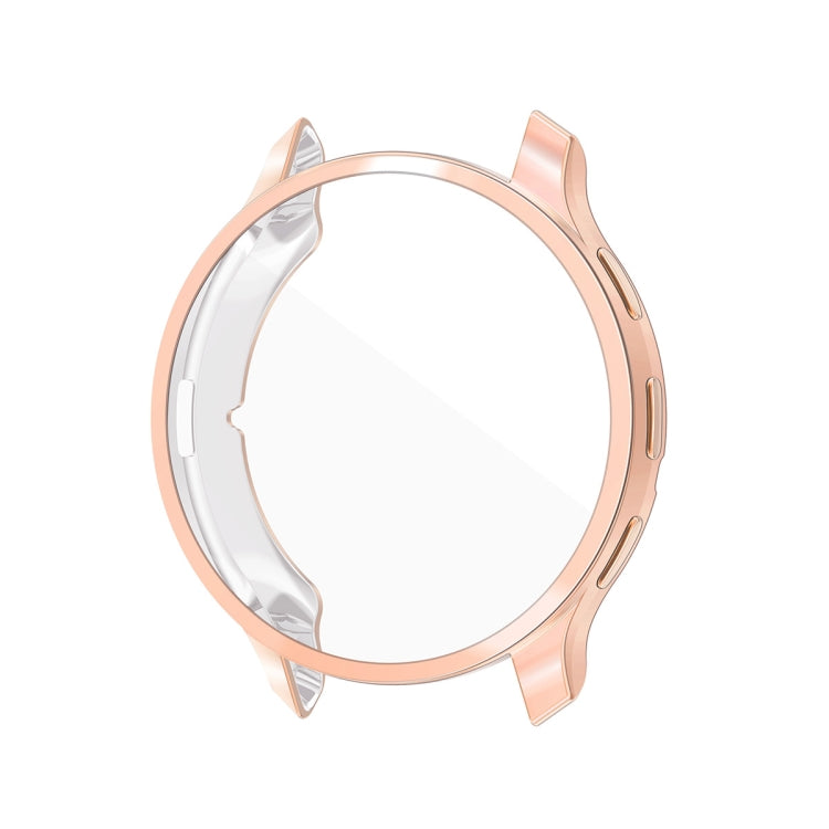 Compatible with Garmin Venu 3S ENKAY Hat-Prince Full Coverage Electroplated TPU Watch Case with Screen Protection(Rose Gold) - Watch Cases by ENKAY | Online Shopping South Africa | PMC TechLife | Buy Now Pay Later Mobicred