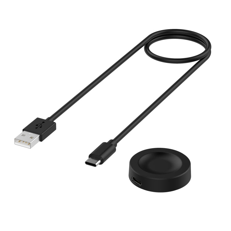 For Honor Watch 4 Pro Smart Watch Magnetic Suction Split Charging Cable, Length: 1m(Black) - Charger by PMC TechLife | Online Shopping South Africa | PMC TechLife