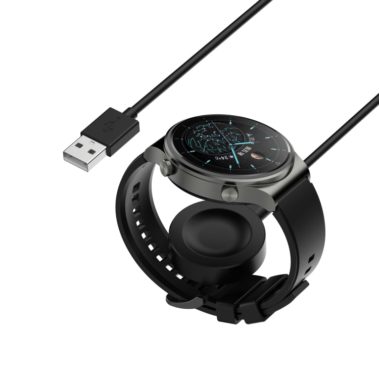 For Honor Watch 4 Pro Smart Watch Magnetic Suction Split Charging Cable, Length: 1m(Black) - Charger by PMC TechLife | Online Shopping South Africa | PMC TechLife