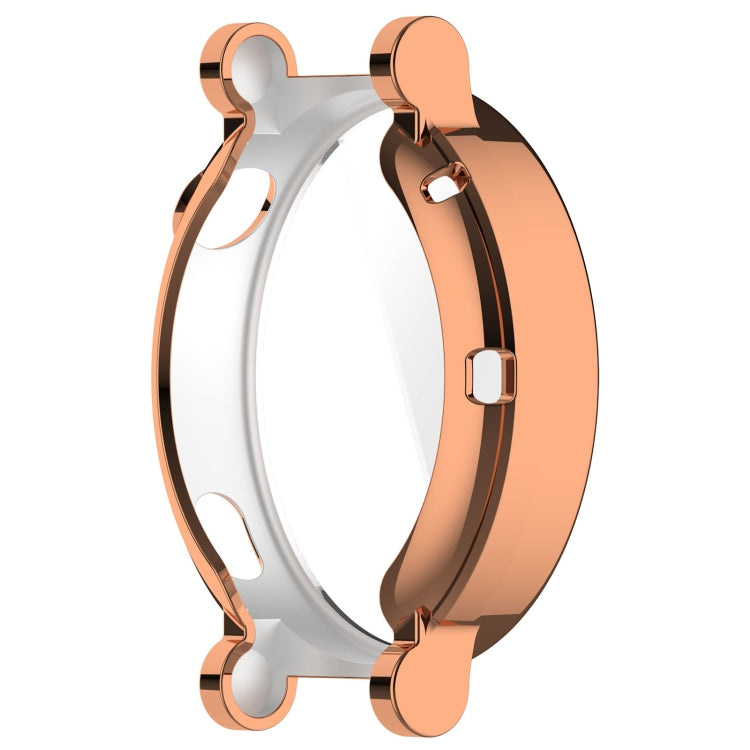 For Huawei Watch GT4 41mm Full Coverage TPU Electroplated Watch Protective Case(Rose Gold) - Watch Cases by PMC TechLife | Online Shopping South Africa | PMC TechLife