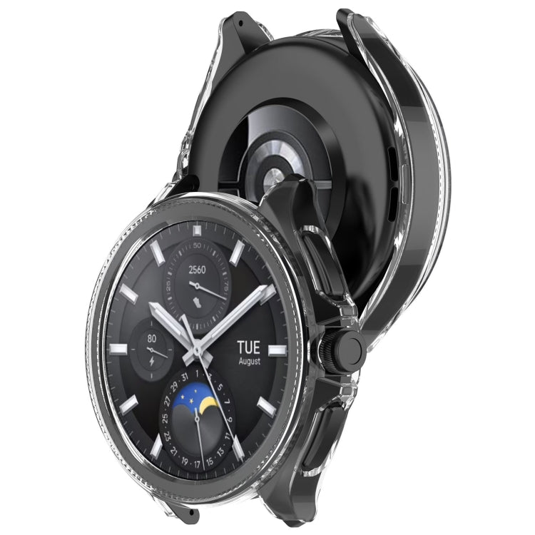 For Xiaomi Watch 2 Pro PC is Carved out Smart Watch Case(Transparent) - free shipping - PMC TechLife - Order now!