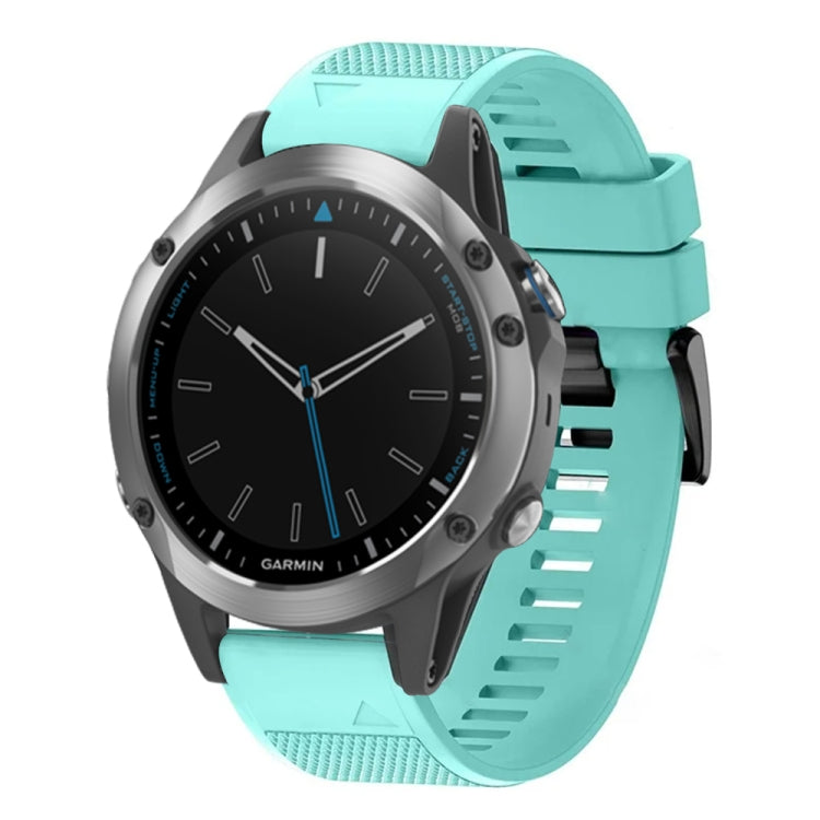 Compatible with Garmin Quatix 5 22mm Quick Release Silicone Watch Band(Mint Green) - free shipping - PMC TechLife - Order now!