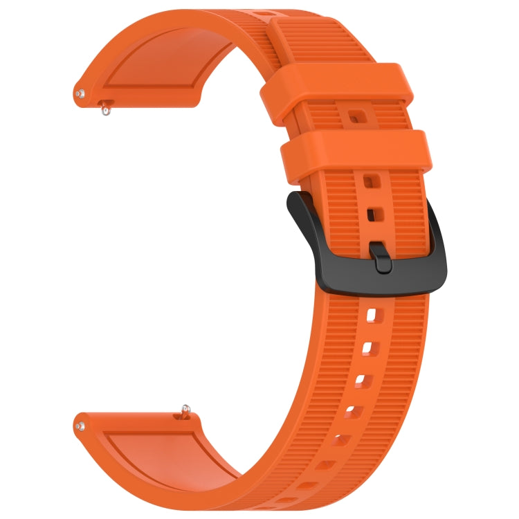 For Honor Magic Watch 2 46mm 22mm Textured Silicone Solid Color Watch Band(Orange) - free shipping - PMC TechLife - Order now!