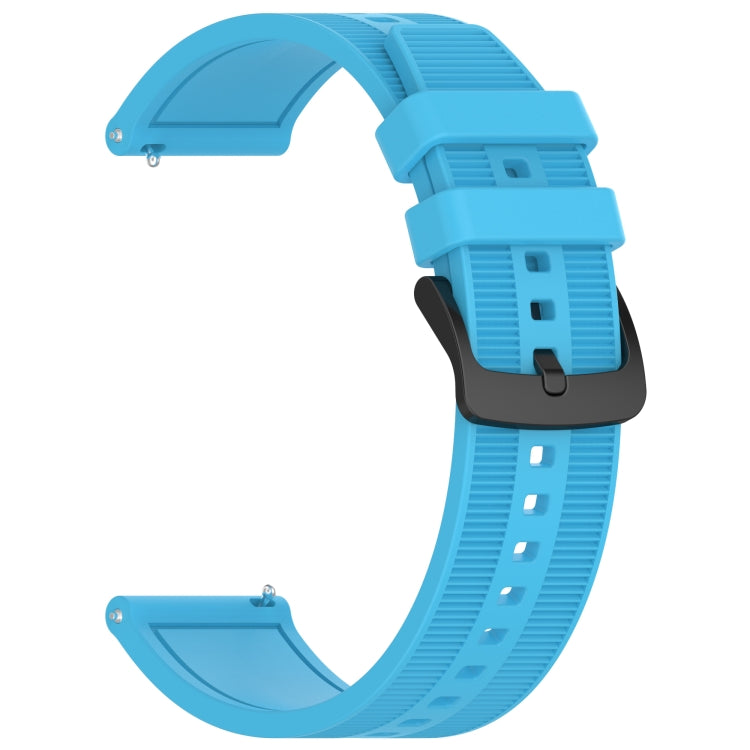 For Xiaomi Watch S1 Active 22mm Textured Silicone Solid Color Watch Band(Sky Blue) - free shipping - PMC TechLife - Order now!