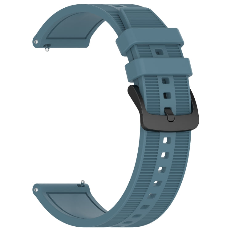 For Xiaomi Watch S1 Active 22mm Textured Silicone Solid Color Watch Band(Rock Cyan) - free shipping - PMC TechLife - Order now!