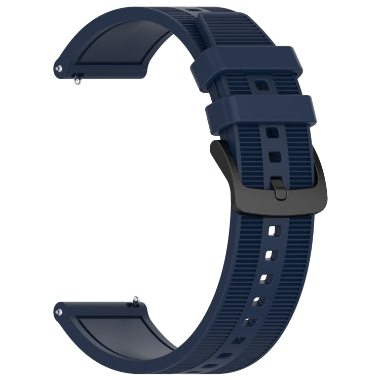 For Samsung Gear S3 Frontier 22mm Textured Silicone Solid Color Watch Band(Midnight Blue) - free shipping - PMC TechLife - Order now!