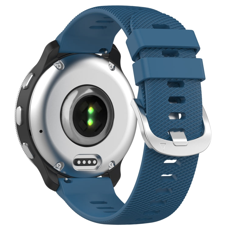 Compatible with Garmin D2 Air X10 43mm Cross Texture Silicone Watch Band(Dark Blue) - free shipping - PMC TechLife - Order now!