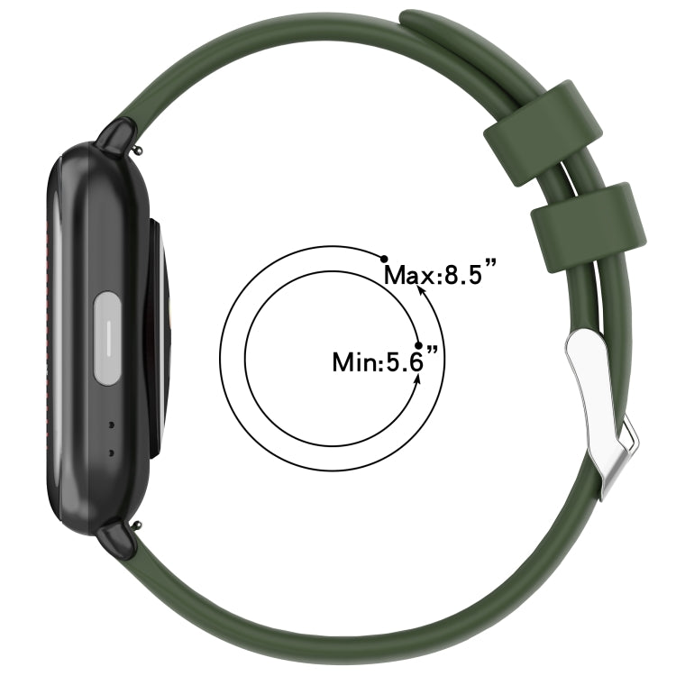 For Samsung Galaxy Watch 42mm 20mm Smooth Solid Color Silicone Watch Band(White) - Watch Bands by PMC TechLife | Online Shopping South Africa | PMC TechLife | Buy Now Pay Later Mobicred