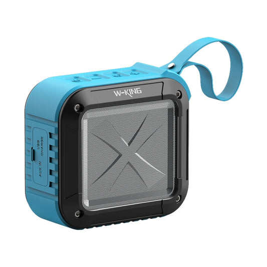 W-KING S7 Mini Wireless Waterproof Loudspeaker With TF/FM/AUX/NFC Bluetooth Bike Speaker(blue) - Waterproof Speaker by W-KING | Online Shopping South Africa | PMC Jewellery | Buy Now Pay Later Mobicred