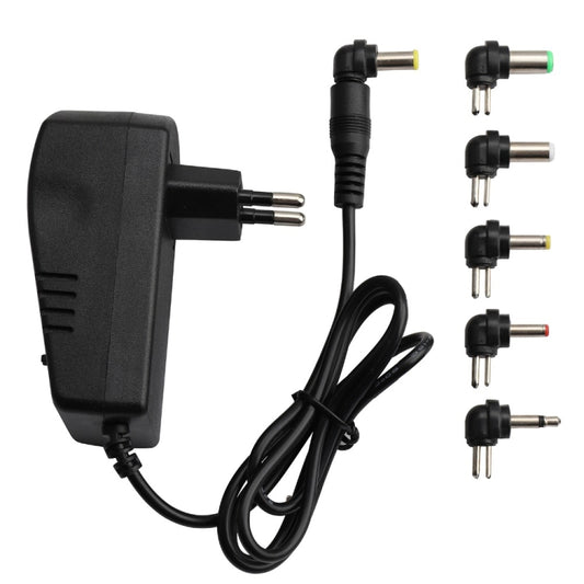 Voltage Adjustable Universal Power Adapter 110 220V to 12V 3V 4.5V 6V 7.5V 9V AC DC Adapter 3A Max 12 Volt Power Supply Adapter, EU Plug - Power Supplies by PMC Jewellery | Online Shopping South Africa | PMC Jewellery