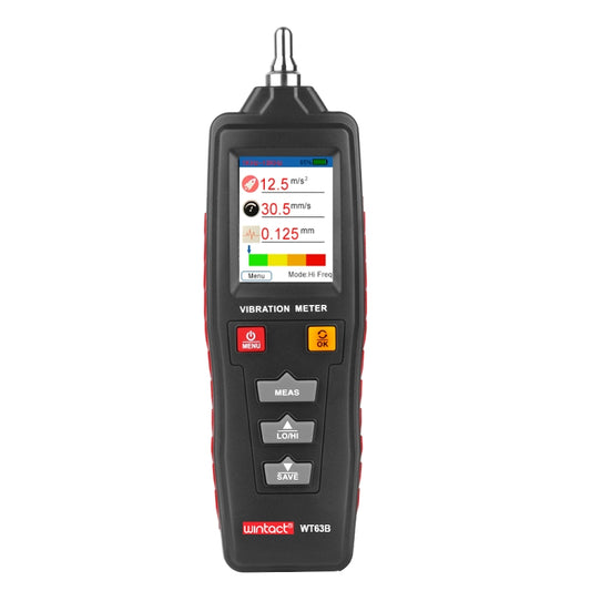 WINTACT WT63B Handheld Vibration Analyzer Digital Vibration Meter - Other Tester Tool by Wintact | Online Shopping South Africa | PMC Jewellery | Buy Now Pay Later Mobicred