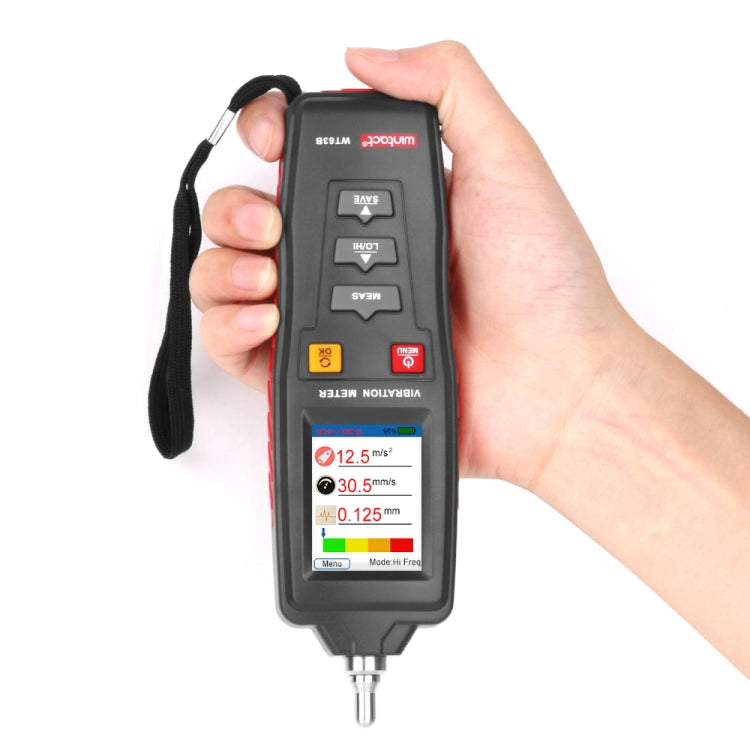 WINTACT WT63B Handheld Vibration Analyzer Digital Vibration Meter - Other Tester Tool by Wintact | Online Shopping South Africa | PMC Jewellery | Buy Now Pay Later Mobicred