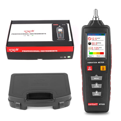 WINTACT WT63B Handheld Vibration Analyzer Digital Vibration Meter - Other Tester Tool by Wintact | Online Shopping South Africa | PMC Jewellery | Buy Now Pay Later Mobicred