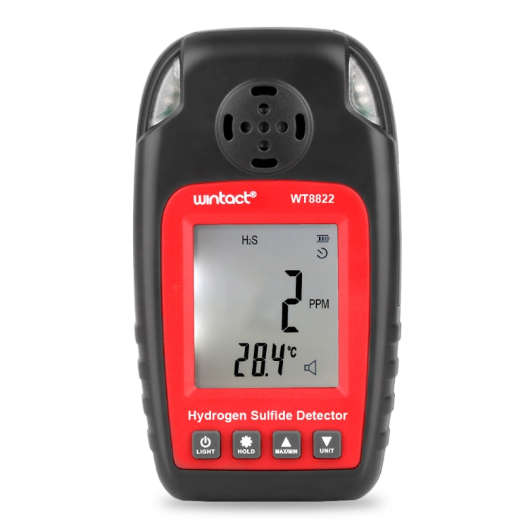 WINTACT WT8822 Hydrogen Sulfide Detector Independent H2S Gas Sensor Warning-up High Sensitive Poisoning Alarm Detector - free shipping - PMC TechLife - Order now!