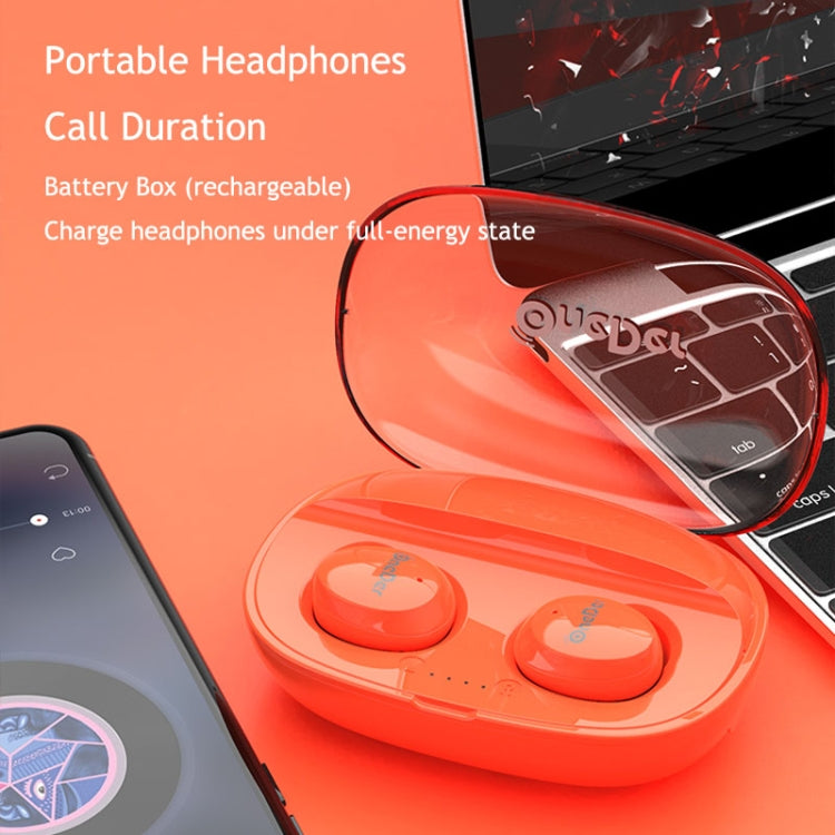 OneDer W12 Wireless Earphone with Waterproof IPX5 HD Stereo Sound TWS Bluetooth Earphone(Black) - free shipping - PMC TechLife - Order now!
