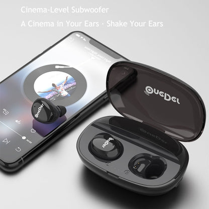 OneDer W12 Wireless Earphone with Waterproof IPX5 HD Stereo Sound TWS Bluetooth Earphone(Red) - TWS Earphone by OneDer | Online Shopping South Africa | PMC Jewellery | Buy Now Pay Later Mobicred