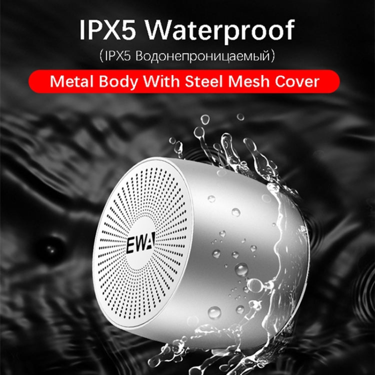 EWA A103 Portable Bluetooth Speaker Wireless Heavy Bass Bomm Box Subwoofer Phone Call Surround Sound Bluetooth Shower Speaker(Rose Gold) - free shipping - PMC TechLife - Order now!