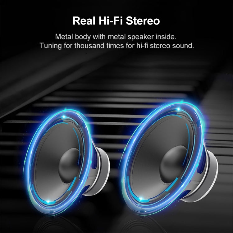 EWA A109M  Portable Bluetooth Speaker Wireless Heavy Bass Bomm Box Subwoofer Phone Call Surround Sound Bluetooth Shower Speaker(Blue) - Mini Speaker by EWA | Online Shopping South Africa | PMC Jewellery | Buy Now Pay Later Mobicred