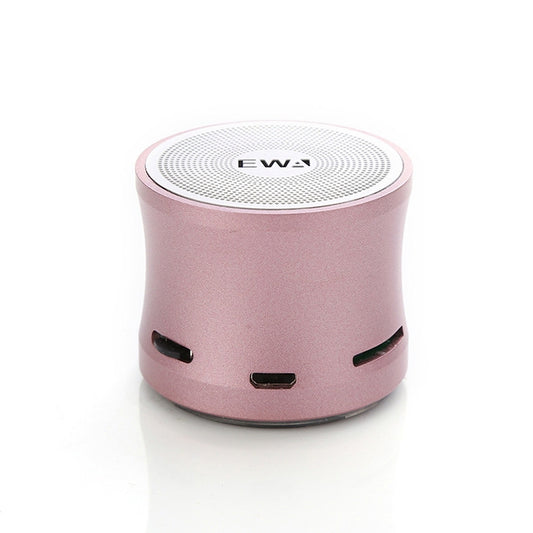 EWA A109M  Portable Bluetooth Speaker Wireless Heavy Bass Bomm Box Subwoofer Phone Call Surround Sound Bluetooth Shower Speaker(Rose Gold) - Mini Speaker by EWA | Online Shopping South Africa | PMC Jewellery | Buy Now Pay Later Mobicred