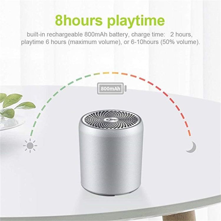 EWA A107 TWS Portable Super Mini Subwoofer Waterproof Bluetooth Speaker(Black) - free shipping - PMC TechLife - Order now!