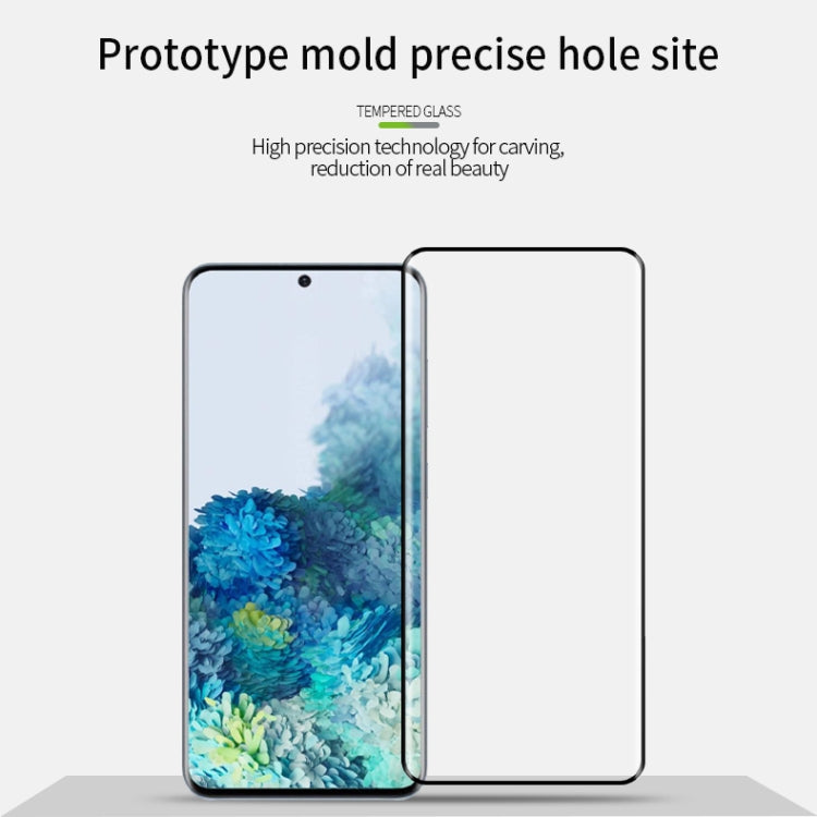 For Galaxy S20 Plus PINWUYO 9H 3D Hot Bending Tempered Glass Film(Black) - Galaxy Tempered Glass by PINWUYO | Online Shopping South Africa | PMC TechLife | Buy Now Pay Later Mobicred