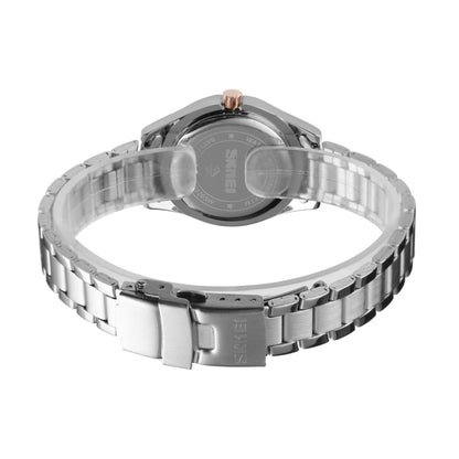 SKMEI 1534 elegant waterproof quartz steel band watch with diamond inlay(Silver  Gold) - Metal Strap Watches by SKMEI | Online Shopping South Africa | PMC Jewellery | Buy Now Pay Later Mobicred