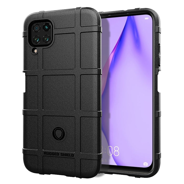 For Huawei P40 Lite / Nova 6S / Nova 7i Full Coverage Shockproof TPU Case(Black) - Huawei Cases by PMC Jewellery | Online Shopping South Africa | PMC Jewellery