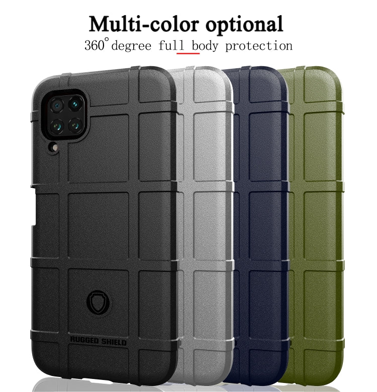 For Huawei P40 Lite / Nova 6S / Nova 7i Full Coverage Shockproof TPU Case(Black) - Huawei Cases by PMC TechLife | Online Shopping South Africa | PMC TechLife