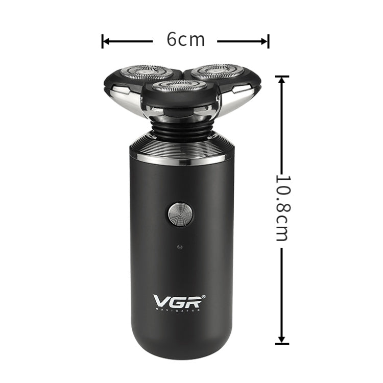 VGR V-317 5W USB Omnidirectional Three-dimensional Floating Three-network Electric Shaver - Electric Shavers by VGR | Online Shopping South Africa | PMC Jewellery | Buy Now Pay Later Mobicred