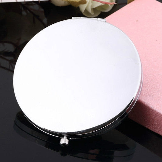 Personalized DIY Rhinestone Portable Makeup Mirror Double Mirror - Mirror by PMC Jewellery | Online Shopping South Africa | PMC Jewellery