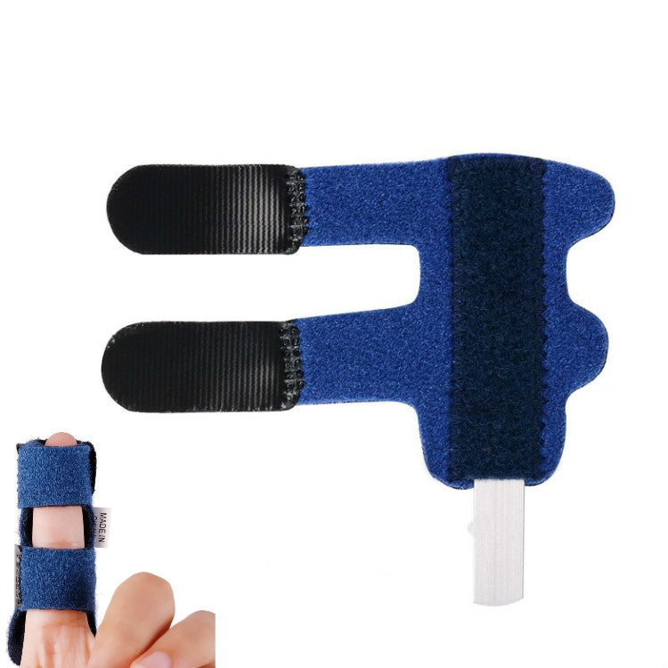 Aluminium Plate Finger Correction Sleeve Fixing Belt Finger Fracture Fixing Splint(Blue) - Corrector by PMC Jewellery | Online Shopping South Africa | PMC Jewellery