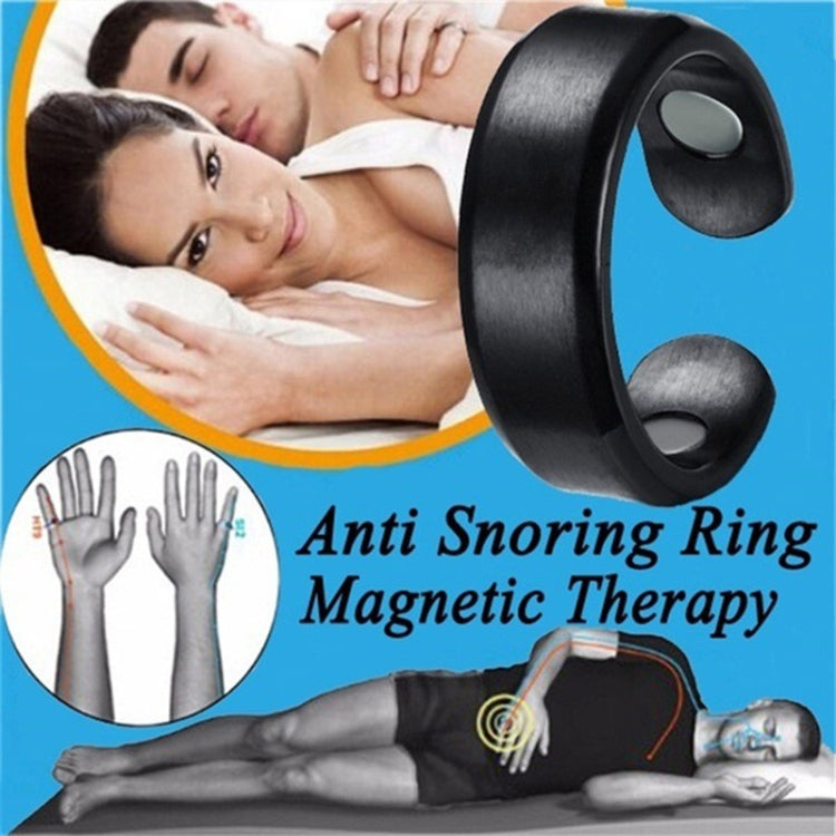 Acupressure Anti Snore Ring Treatment Reflexology Anti Snoring Apnea Sleeping Device(Gold) - Anti Snoring Tools by PMC Jewellery | Online Shopping South Africa | PMC Jewellery