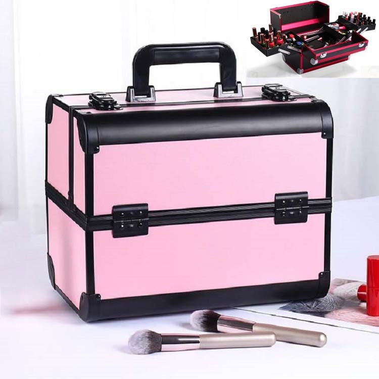 Professional Makeup Box Beauty Salon Manicure Toolbox, Color:Noble Powder - Storage Boxes by PMC Jewellery | Online Shopping South Africa | PMC Jewellery