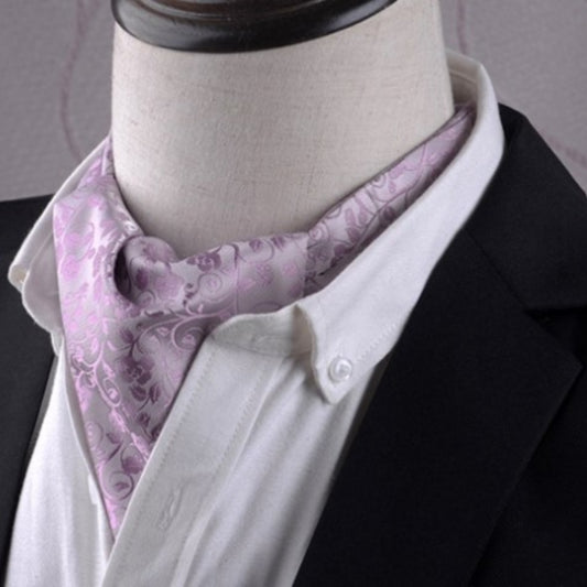 Gentleman's Style Polyester Jacquard Men's Trendy Scarf Fashion Dress Suit Shirt British Style Scarf(L253) - Scarf by PMC Jewellery | Online Shopping South Africa | PMC Jewellery