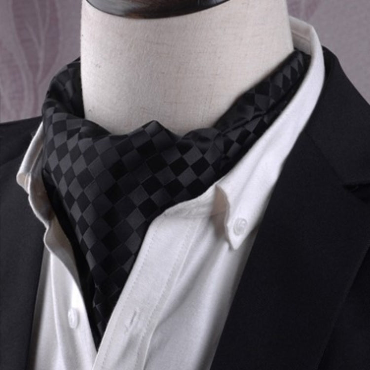 Gentleman's Style Polyester Jacquard Men's Trendy Scarf Fashion Dress Suit Shirt British Style Scarf(L256) - Scarf by PMC Jewellery | Online Shopping South Africa | PMC Jewellery