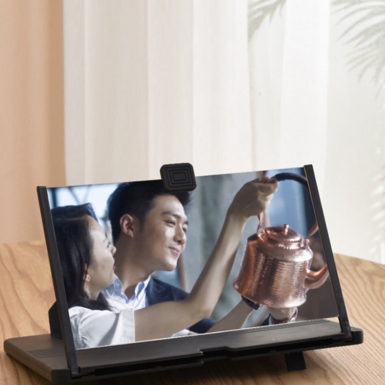 12 Inch Pull-Out Mobile Phone Screen Magnifier 3D Desktop Stand, Style:HD Model(Red) - Screen Magnifier by PMC TechLife | Online Shopping South Africa | PMC TechLife