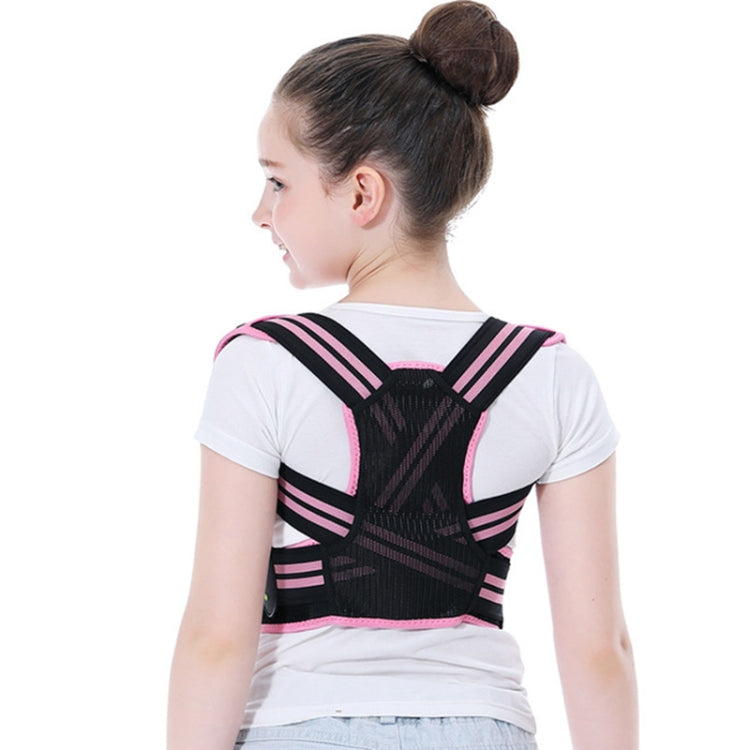 Children Kyphosis Correction Belt Strengthens Support and Fixes Straight Back Artifact, Size:S(Pink) - Corrector by PMC Jewellery | Online Shopping South Africa | PMC Jewellery