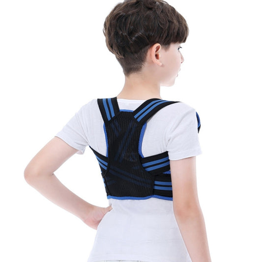 Children Kyphosis Correction Belt Strengthens Support and Fixes Straight Back Artifact, Size:M(Blue) - Corrector by PMC Jewellery | Online Shopping South Africa | PMC Jewellery