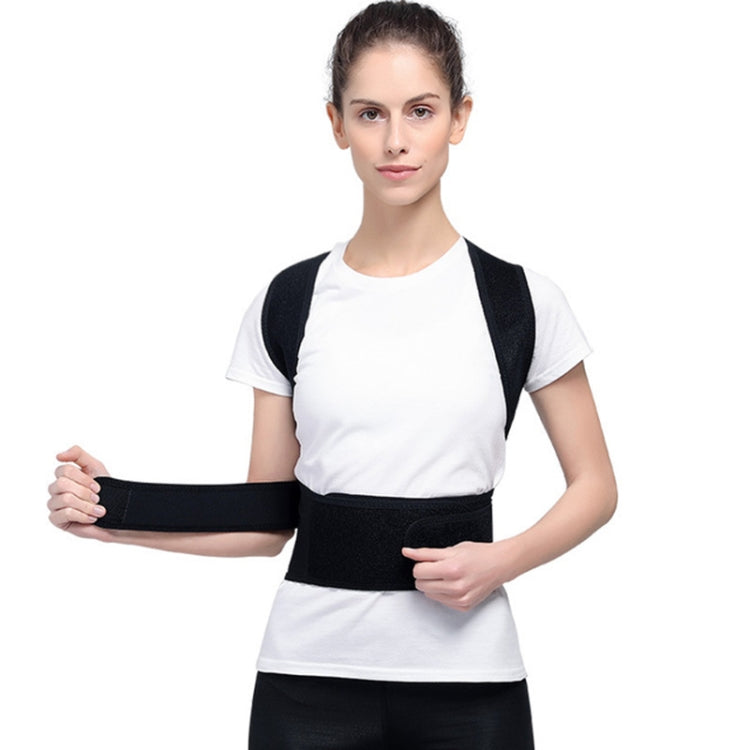 Kyphosis Correction Belt Spine Back Fixation Belt Correction Clothing, Size:XL(Black) - Corrector by PMC Jewellery | Online Shopping South Africa | PMC Jewellery