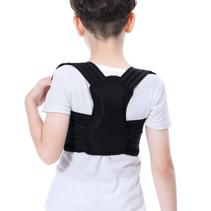 Breathable Stealth Correction Belt Children Humpback Correction Back Fixed Internal Wear Posture Belt, Size:L(Black) - Corrector by PMC Jewellery | Online Shopping South Africa | PMC Jewellery