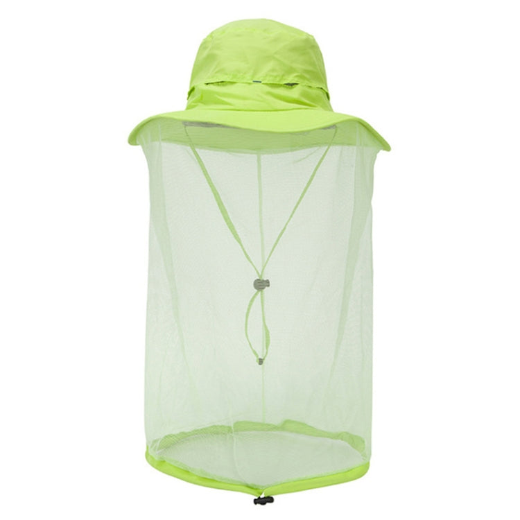 Summer Outdoor Sports Anti-mosquito Net Sun Hat Fisherman Hat, Size:L(Green) - Peaked Cap by PMC Jewellery | Online Shopping South Africa | PMC Jewellery