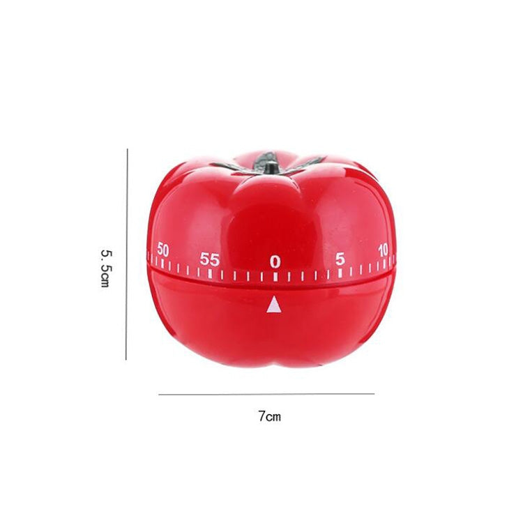 Creative Cute Tomato Shape Kitchen Mechanical Timer Alarm Reminder - Digital Countdown by PMC Jewellery | Online Shopping South Africa | PMC Jewellery