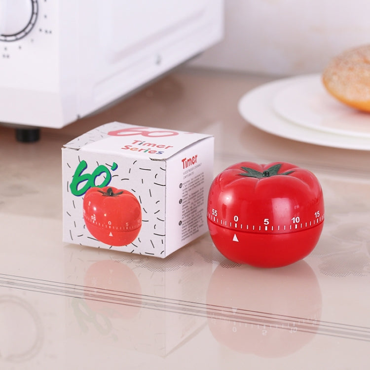 Creative Cute Tomato Shape Kitchen Mechanical Timer Alarm Reminder - Digital Countdown by PMC Jewellery | Online Shopping South Africa | PMC Jewellery