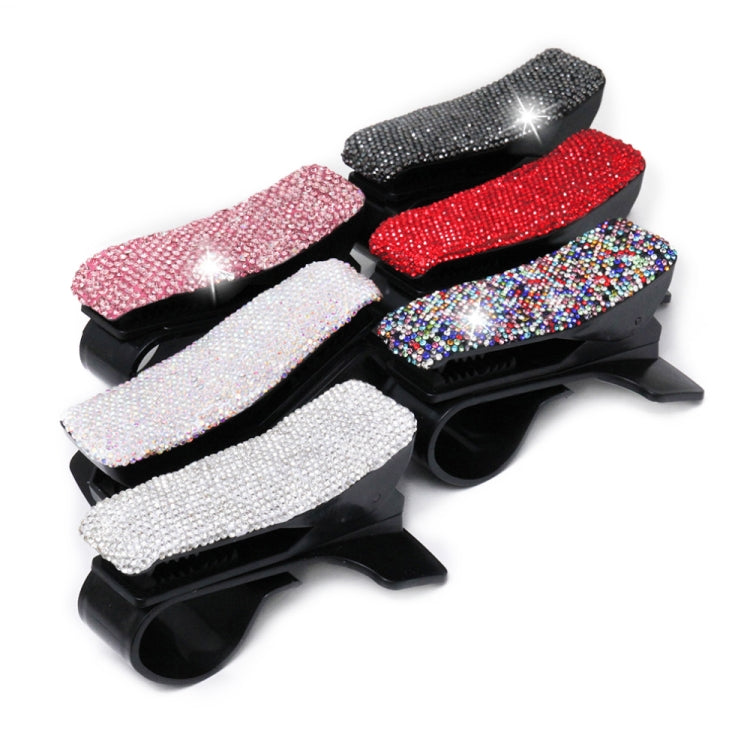 Diamond Car Phone Holder 360 Degree Rotating Creative Car Dashboard Mobile Holders(Pink Color Mixing) - Car Holders by PMC TechLife | Online Shopping South Africa | PMC TechLife
