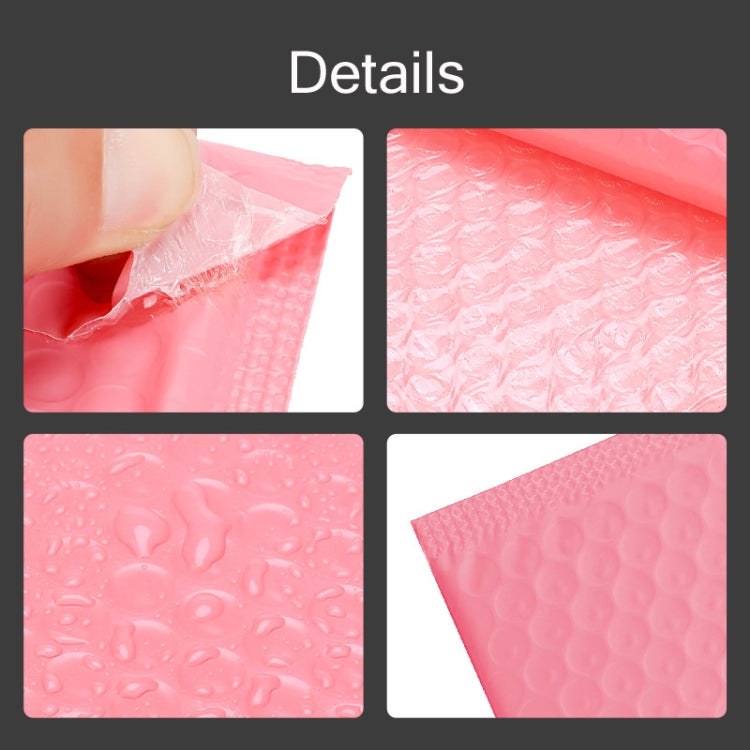50 PCS Pink Co-Extrusion Film Bubble Bag Logistics Packaging Thickened Packaging Bag, Size:28x35cm - free shipping - PMC TechLife - Order now!
