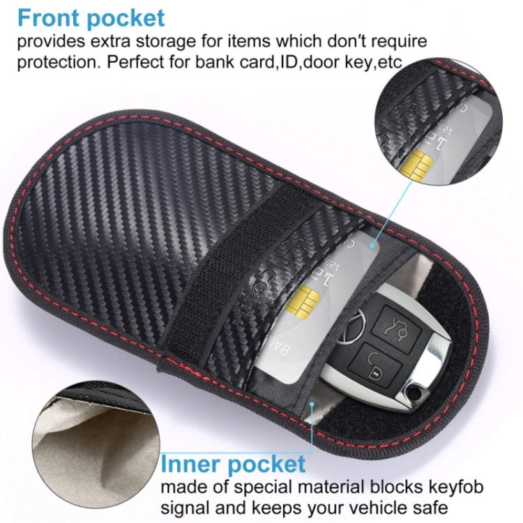2 PCS Antimagnetic RFID Car Key Mobile Phone Bag Shielding Set Radiation Cell Phone Pocket - Antimagnetic RFID Package by PMC TechLife | Online Shopping South Africa | PMC TechLife | Buy Now Pay Later Mobicred